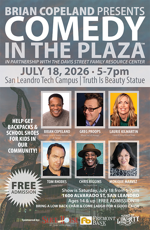 Comedy in the Plaza poster